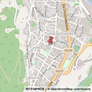 Mappa Via Giovanni Prati, 3, 38079 Tione di Trento, Trento (Trentino-Alto Adige)