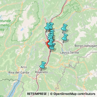 Mappa Via Santa Marina, 38123 Trento TN, Italia (7.92909)
