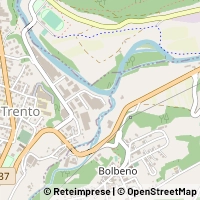 Karte Tione di Trento