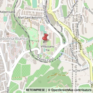 Mappa Via Enrico Conci, 86, 38123 Trento, Trento (Trentino-Alto Adige)