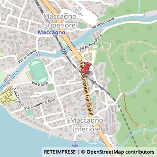 Mappa Via Garibaldi, 14, 21010 Maccagno con Pino e Veddasca VA, Italia, 21061 Maccagno con Pino e Veddasca, Varese (Lombardia)