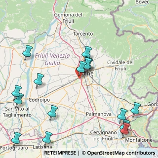 Mappa Strada dei Lecci, 33030 Campoformido UD, Italia (20.9225)