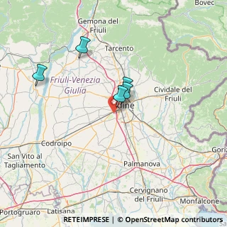 Mappa Strada dei Lecci, 33030 Campoformido UD, Italia (54.58313)