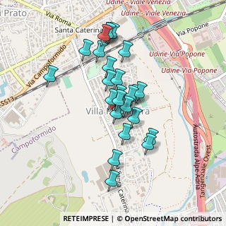 Mappa Strada dei Lecci, 33030 Campoformido UD, Italia (0.34074)
