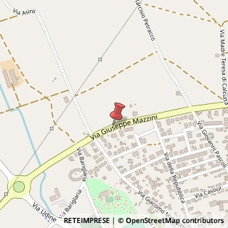 Mappa Via giuseppe mazzini 38, 33040 Pradamano, Udine (Friuli-Venezia Giulia)