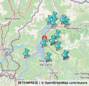 Mappa Frazione Bonzeno, 23822 Bellano LC, Italia (12.315)