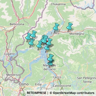 Mappa Frazione Bonzeno, 23822 Bellano LC, Italia (9.37)