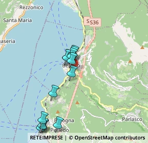 Mappa Frazione Bonzeno, 23822 Bellano LC, Italia (1.79231)
