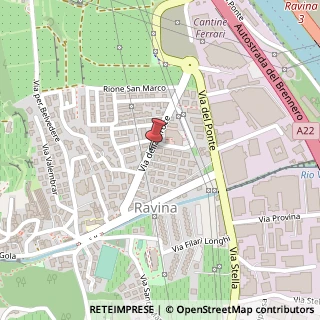 Mappa Via s. croce, 38100 Trento, Trento (Trentino-Alto Adige)