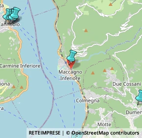 Mappa Viale Giuseppe Garibaldi, 21061 Maccagno con Pino e Veddasca VA, Italia (3.9575)