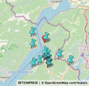 Mappa Viale Giuseppe Garibaldi, 21061 Maccagno con Pino e Veddasca VA, Italia (6.63929)
