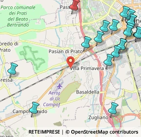 Mappa Via Marano, 33037 Pasian di Prato UD, Italia (3.051)