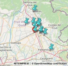 Mappa Via Marano, 33037 Pasian di Prato UD, Italia (8.59417)