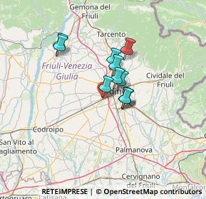 Mappa Via Marano, 33037 Pasian di Prato UD, Italia (8.71091)