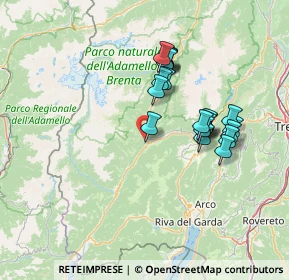 Mappa Loc. Pisiniga, 38079 Tione di Trento TN, Italia (12.6625)