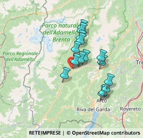 Mappa Loc. Pisiniga, 38079 Tione di Trento TN, Italia (11.05667)