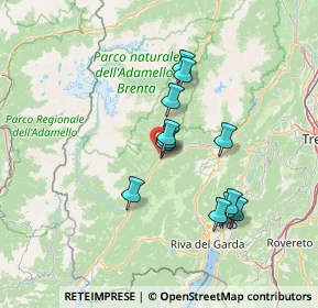 Mappa Loc. Pisiniga, 38079 Tione di Trento TN, Italia (11.33167)