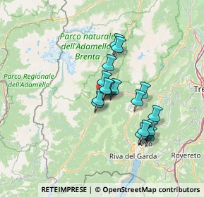 Mappa Loc. Pisiniga, 38079 Tione di Trento TN, Italia (10.02667)