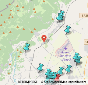 Mappa Via Cial del Zuc, 33070 Budoia PN, Italia (6.278)