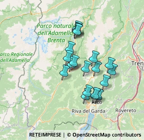 Mappa Zuclo, 38079 Zuclo TN, Italia (11.116)