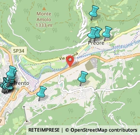 Mappa Zuclo, 38079 Zuclo TN, Italia (1.6145)