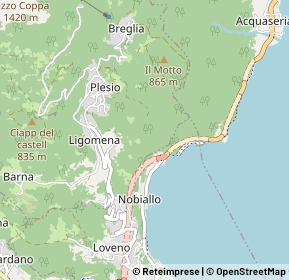 Mappa 22010 Menaggio CO, Italia (0.716)