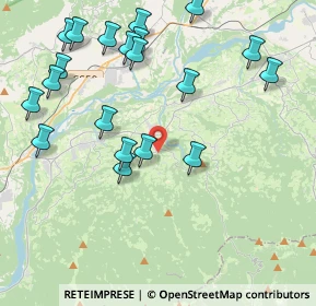 Mappa Via Loreto, 32026 Borgo Valbelluna BL, Italia (4.653)