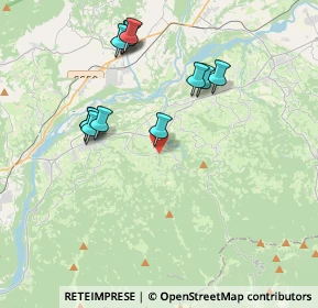 Mappa Via Loreto, 32026 Borgo Valbelluna BL, Italia (3.7275)