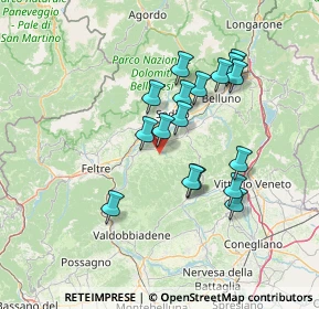Mappa Via Loreto, 32026 Borgo Valbelluna BL, Italia (12.32941)