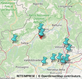 Mappa Via Loreto, 32026 Borgo Valbelluna BL, Italia (16.43818)