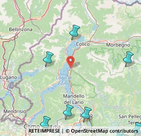 Mappa Via Denti, 23822 Bellano LC, Italia (34.94813)