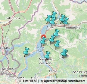 Mappa Via Denti, 23822 Bellano LC, Italia (12.45929)