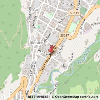 Mappa Via Circonvallazione, 99, 38079 Tione di Trento, Trento (Trentino-Alto Adige)