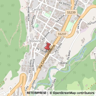 Mappa Via Trento, 12, 38079 Tione di Trento, Trento (Trentino-Alto Adige)