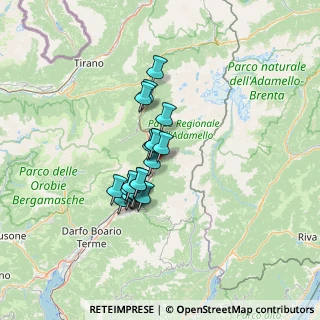 Mappa Via Recaldini, 25050 Paspardo BS, Italia (9.4665)