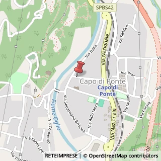 Mappa Via Stazione, 8, 25044 Capo di Ponte, Brescia (Lombardia)