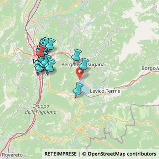 Mappa SP1, 38057 Pergine Valsugana TN, Italia (8.077)