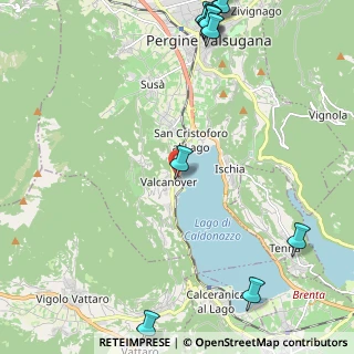 Mappa SP1, 38057 Pergine Valsugana TN, Italia (3.31333)