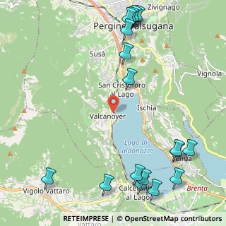 Mappa SP1, 38057 Pergine Valsugana TN, Italia (3.00588)