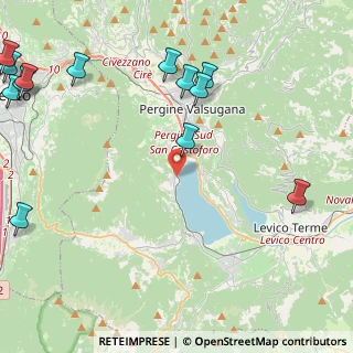 Mappa SP1, 38057 Pergine Valsugana TN, Italia (6.30308)