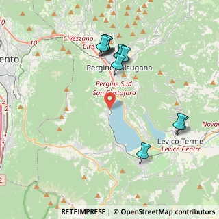 Mappa SP1, 38057 Pergine Valsugana TN, Italia (4.135)