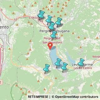 Mappa SP1, 38057 Pergine Valsugana TN, Italia (4.02667)