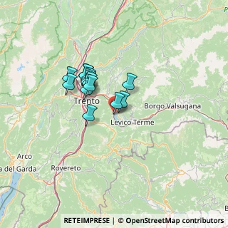 Mappa SP1, 38057 Pergine Valsugana TN, Italia (9.71)