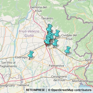 Mappa Via adriatica 154 udine Campoformido, 33030 Udine UD, Italia (7.00455)