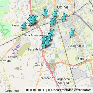 Mappa Via adriatica 154 udine Campoformido, 33030 Udine UD, Italia (1.5745)