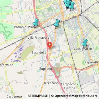 Mappa Via L. da Vinci, 33030 Campoformido UD (3.51818)