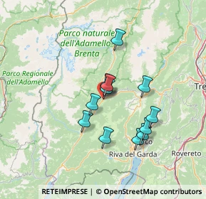 Mappa Via Brescia, 38079 Tione di Trento TN, Italia (10.90583)