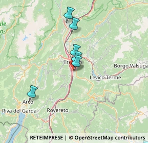 Mappa Via di S. Vincenzo, 38121 Trento TN, Italia (31.666)
