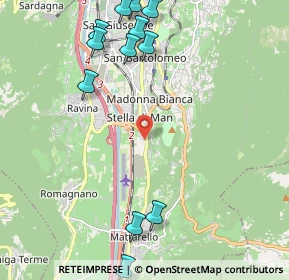 Mappa Via di S. Vincenzo, 38121 Trento TN, Italia (3.185)