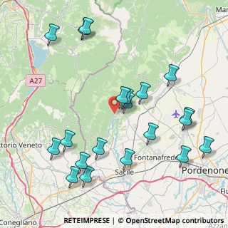 Mappa Via San Michele, 33070 Polcenigo PN, Italia (9.145)